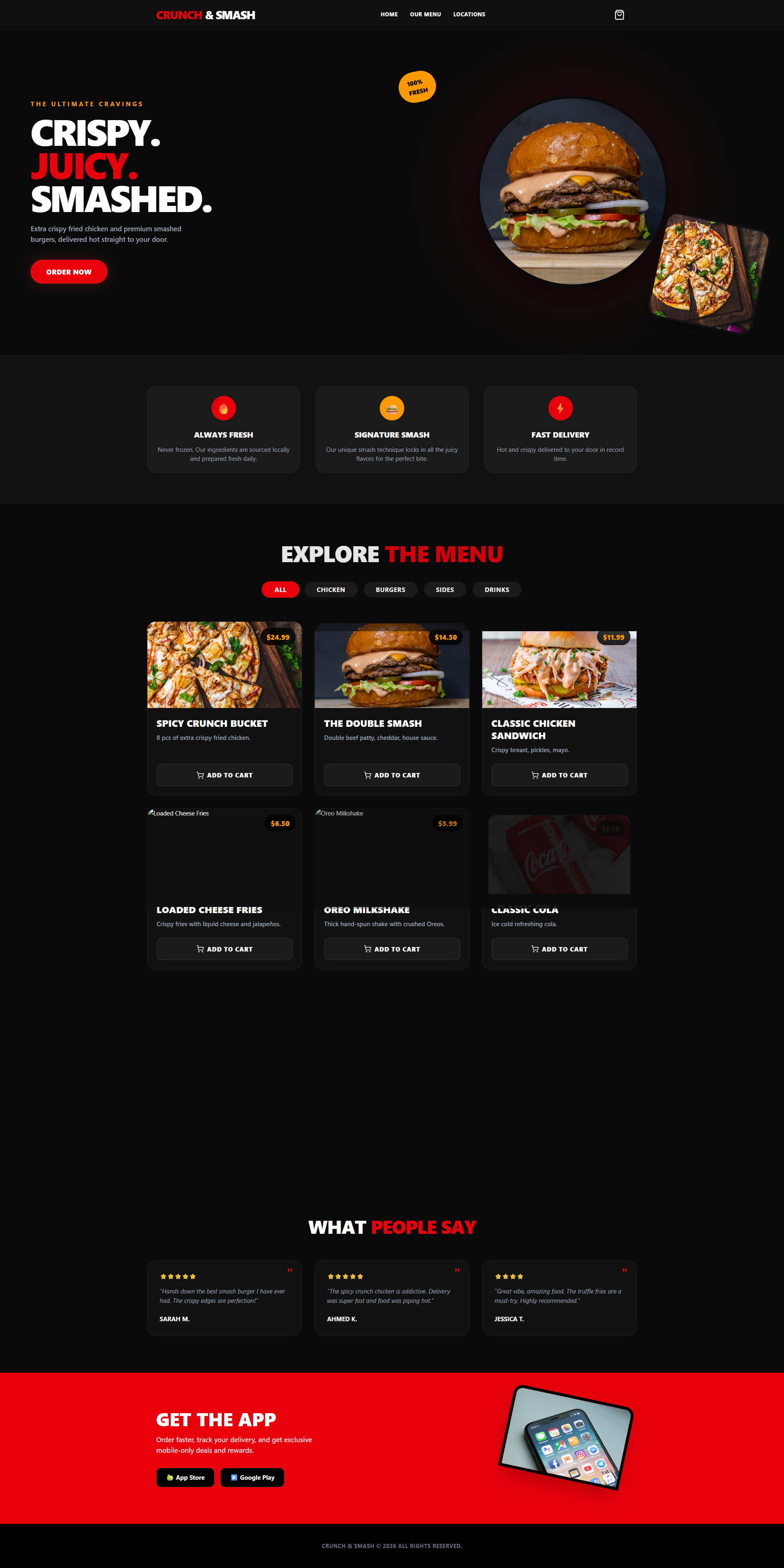 Crunch & Smash Restaurant